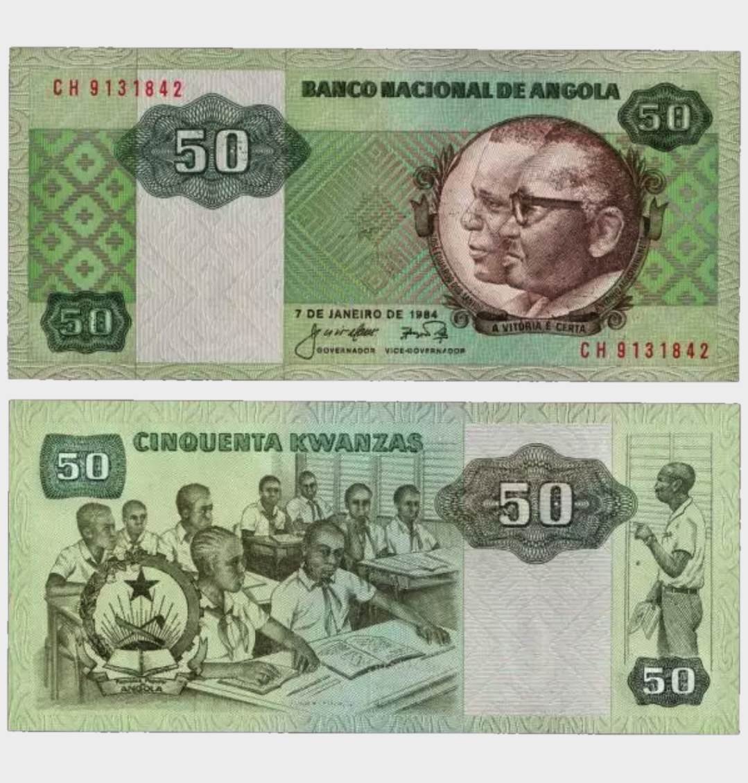 #CO9620 - Angola 1984 - 50 Kwanzas - Image 1