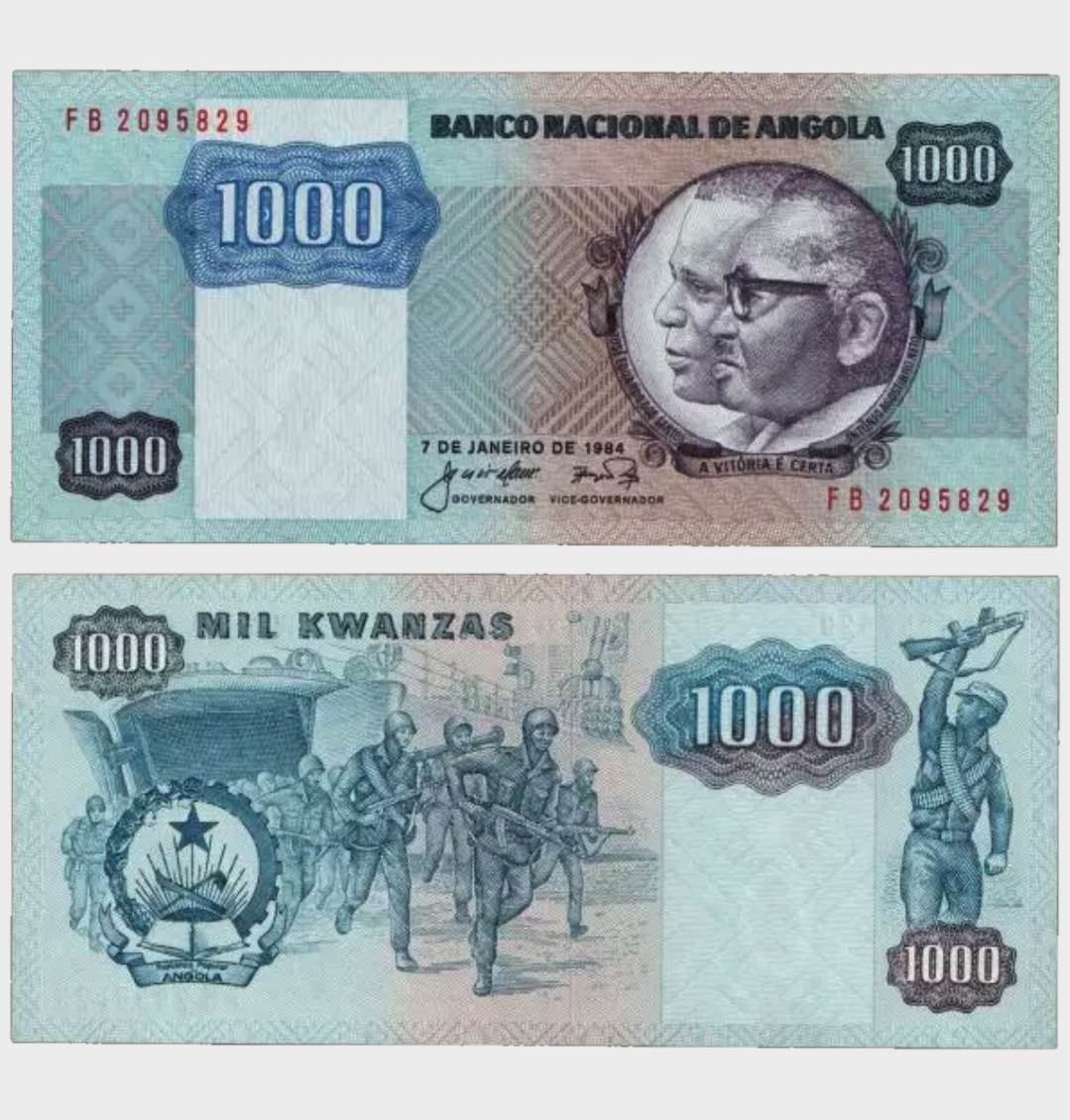 #CO9621 - Angola 1984 - 1000 Kwanzas - Image 1