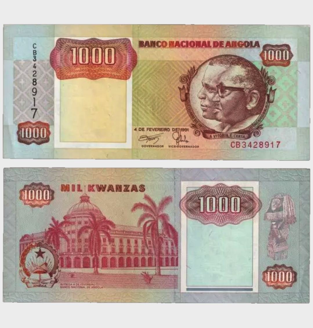 #CO9623 - Angola 1991 - 1000 Kwanzas - Image 1