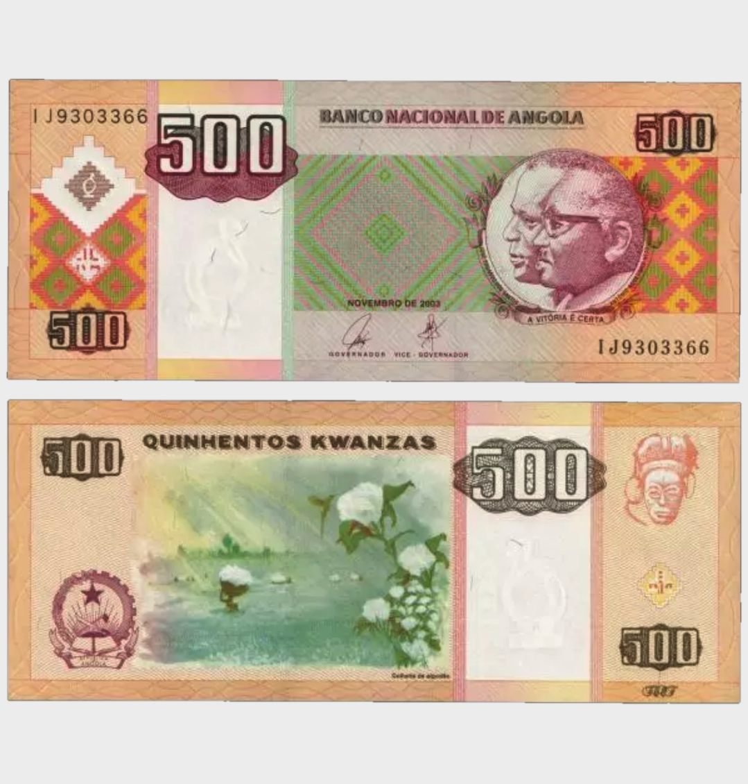 #CO9628 - Angola 2003 - 500 Kwanzas - Image 1