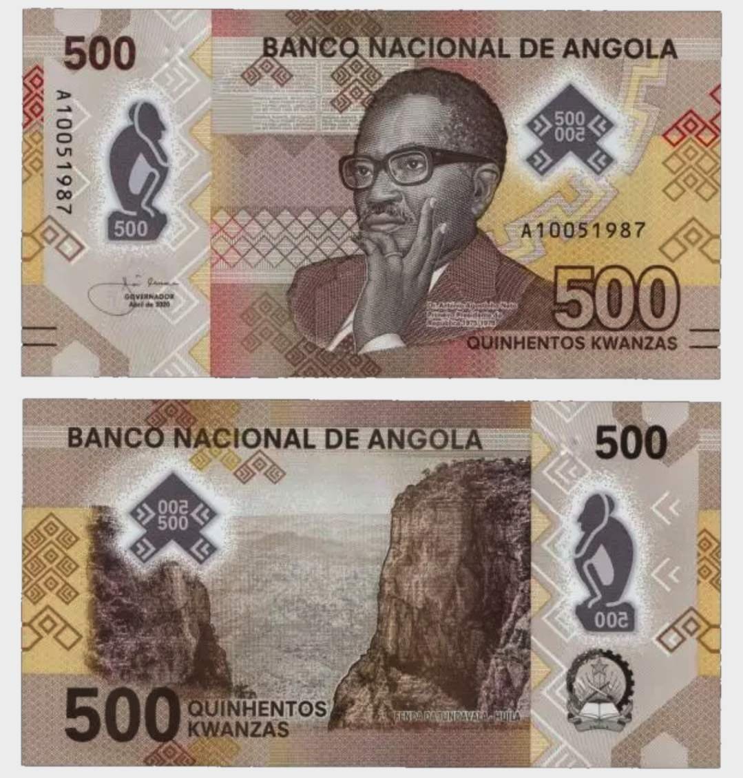#CO9635 - Angola 2020 - 500 Kwanzas - Image 1