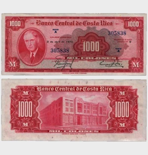 1973 - 1000 Colones