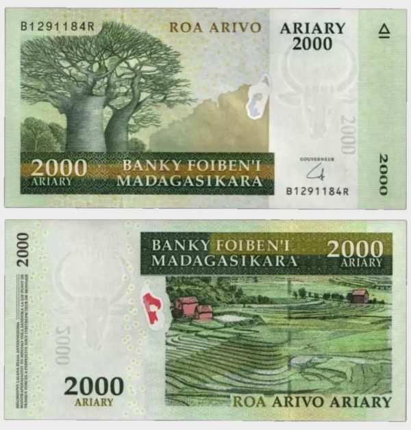 2009 - 2000 Ariary