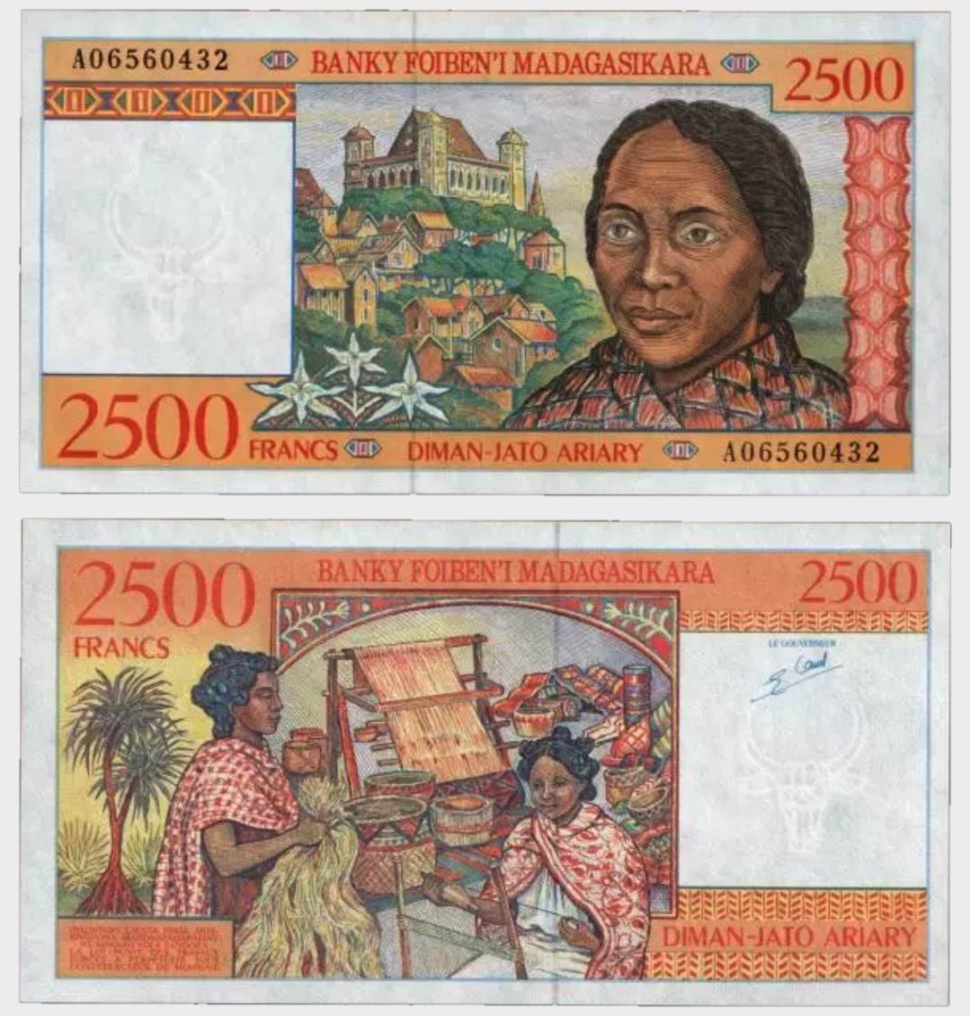 #CO9702 - Madagascar 1998 - 2500 Francs - Image 1