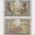 1937 - 100 Francs - SPECIMEN - PMG