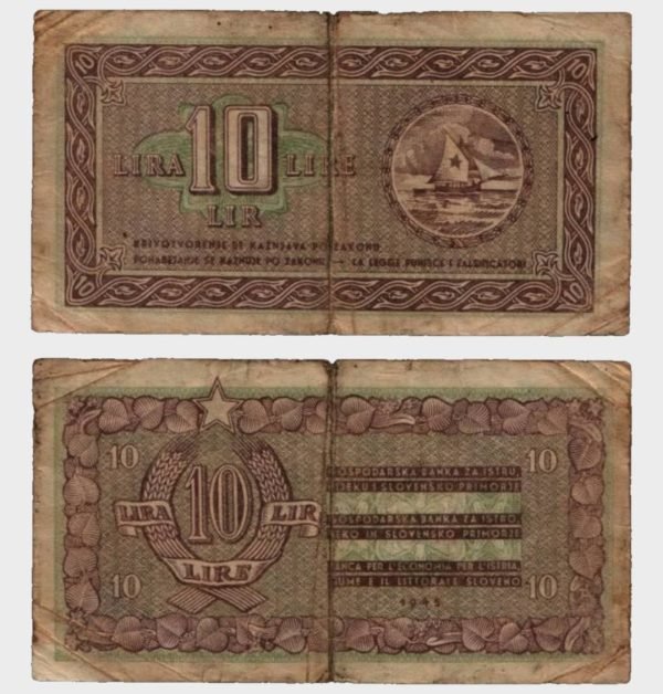 1945 - 10 Lire