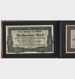 1922-1923 - Mark - SPECIMEN - S/N : 01, 11 - RARE - Image 3