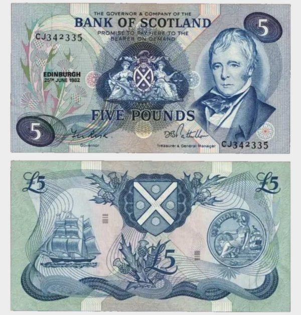 1982 - 5 Pounds