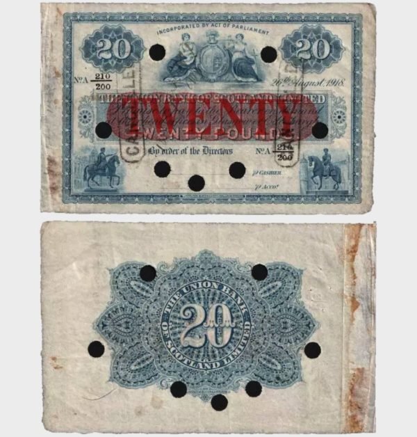 1905 - 20 Pounds - SPECIMEN
