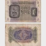 1943 - 1 Shilling