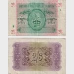 1943 - 2 Shillings / 6 Pence