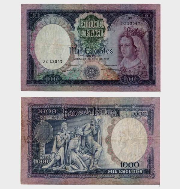 1961 - 1000 Escudos - Ch.8A