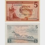 1957 - 5 Kronur