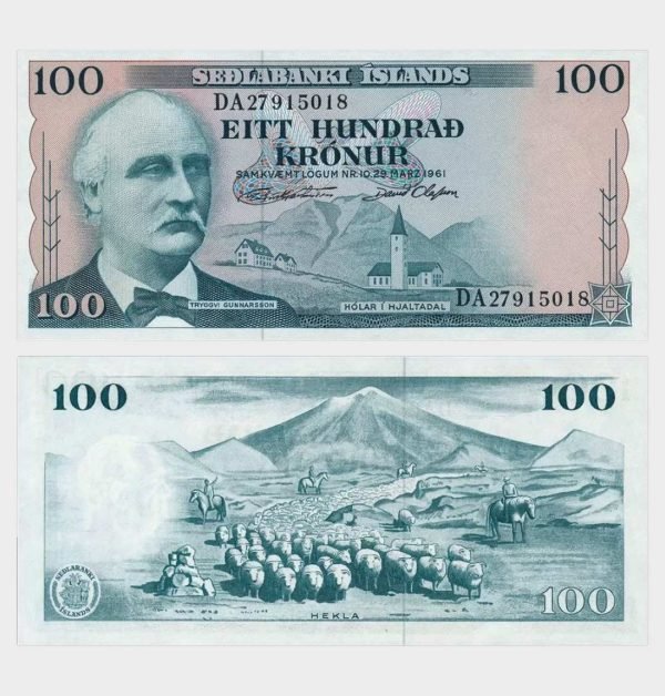 1961 - 100 Kronur