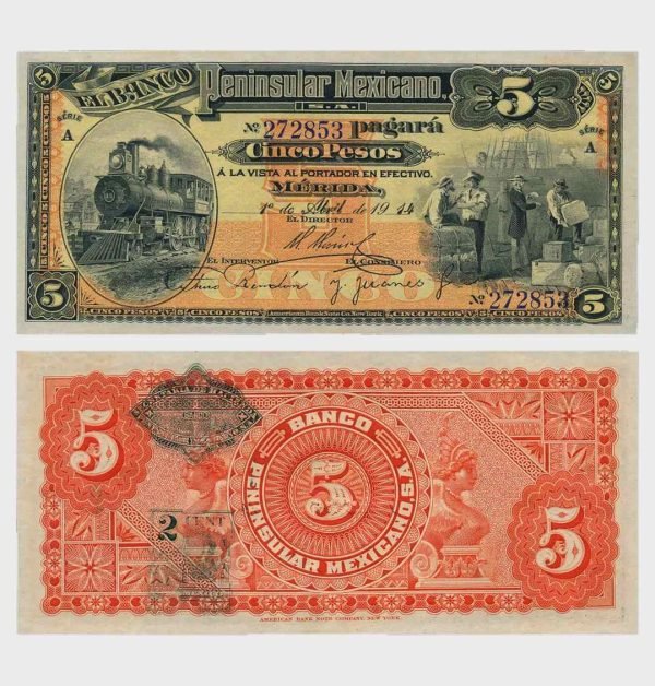 1914 - 5 Pesos