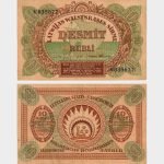 1919 - 10 Rubli