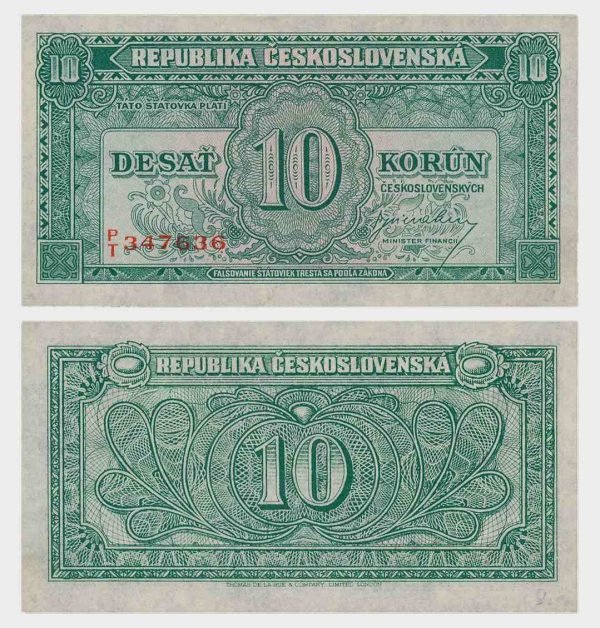 1945 - 10 Korun