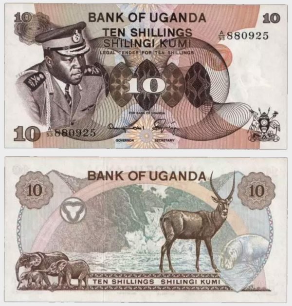 1973 - 10 Shillings