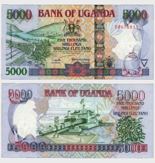 2004 - 5000 Shillings