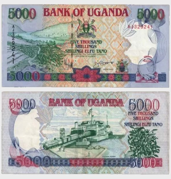 1993 - 5000 Shillings