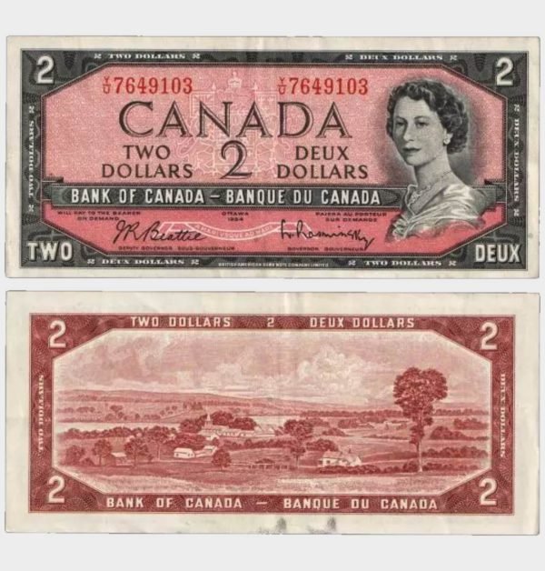 1954 - 2 Dollars