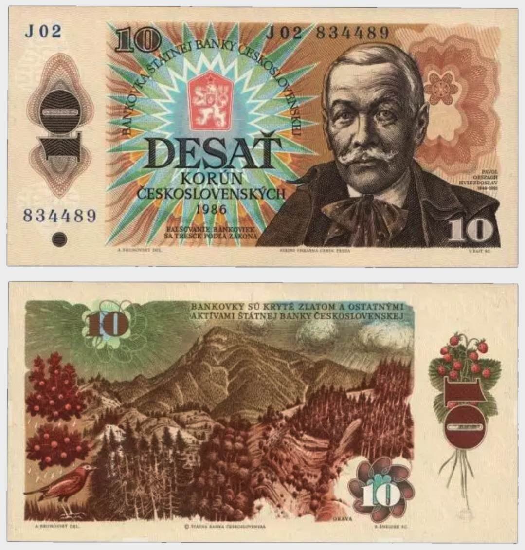 #CO10340 - Czechoslovakia 1986 - 10 Korun - Image 1