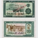 1976 - 10 Leke - SPECIMEN