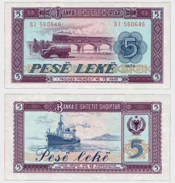1976 - 5 Leke