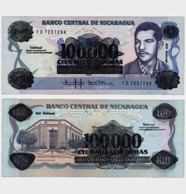 1989 - 100.000 Cordobas