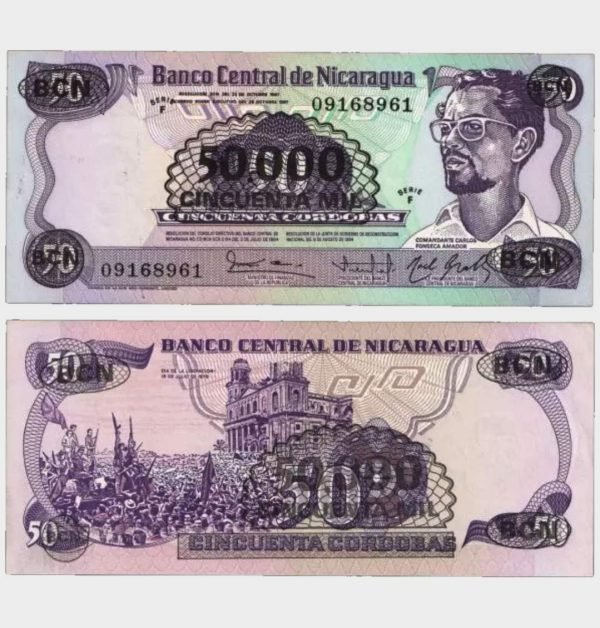 1987 - 50.000 Cordobas