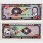 1978 - 50 Cordobas - SPECIMEN
