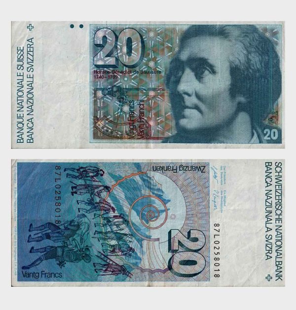 1986 - 20 Francs