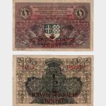 1919 - 1/2 Dinara / 2 Krune