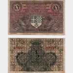 1919 - 1/2 Dinara