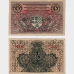 1919 - 1/2 Dinara