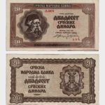 1941 - 20 Dinara
