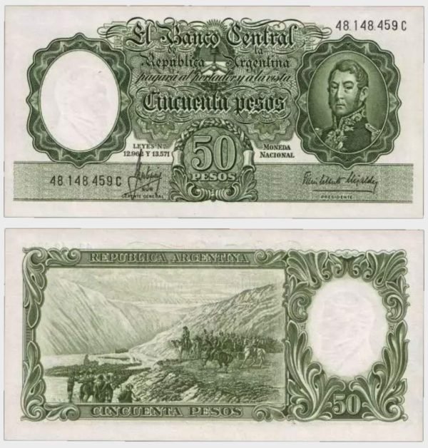 1955 - 50 Pesos