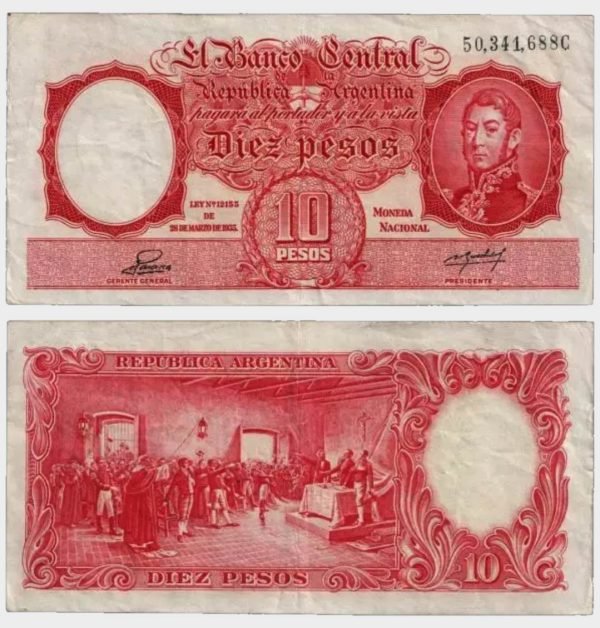 1942 - 10 Pesos