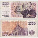 1986 - 1000 Kronur