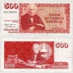 1986 - 500 Kronur