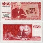1986 - 500 Kronur