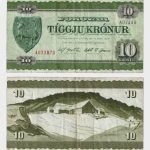 1974 - 10 Kronur