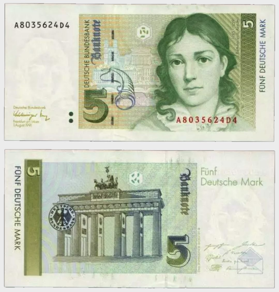 #CO10882 - Germany 1991 - 5 Mark - Image 1