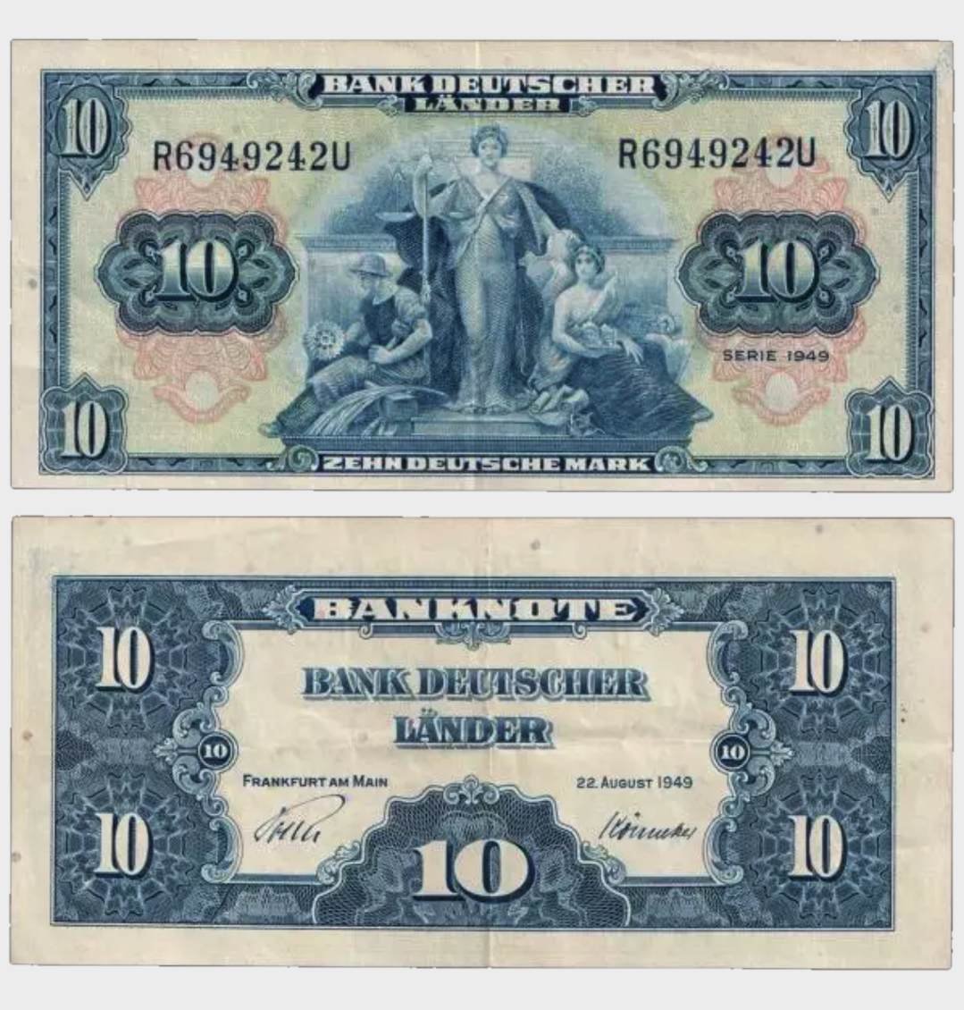 #CO10892 - Germany 1949 - 10 Mark - Image 1