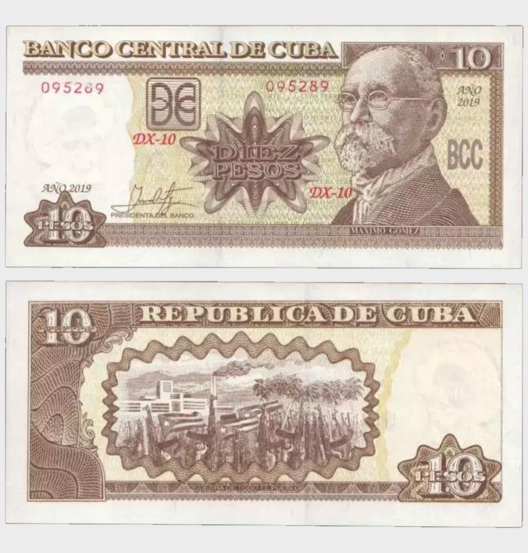 #CO10913 - Cuba 2019 - 10 Pesos - Image 1