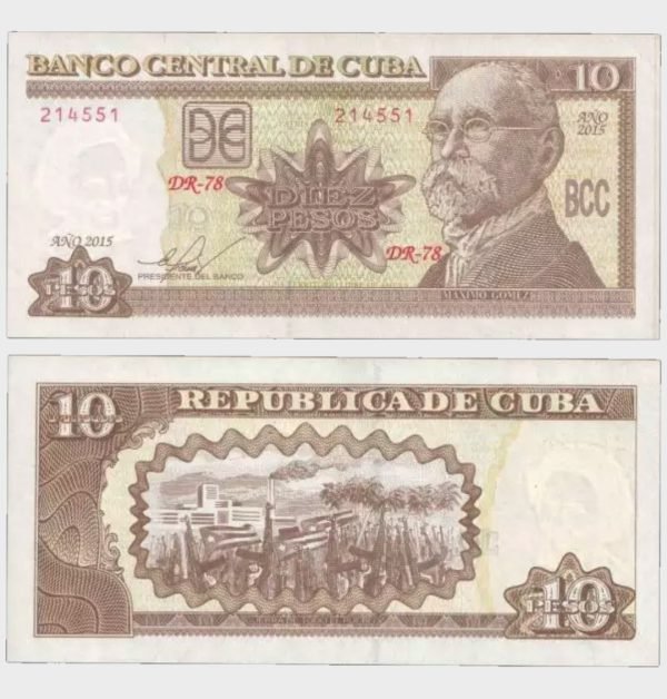 2015 - 10 Pesos