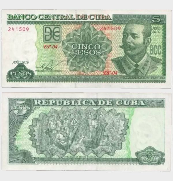2016 - 5 Pesos