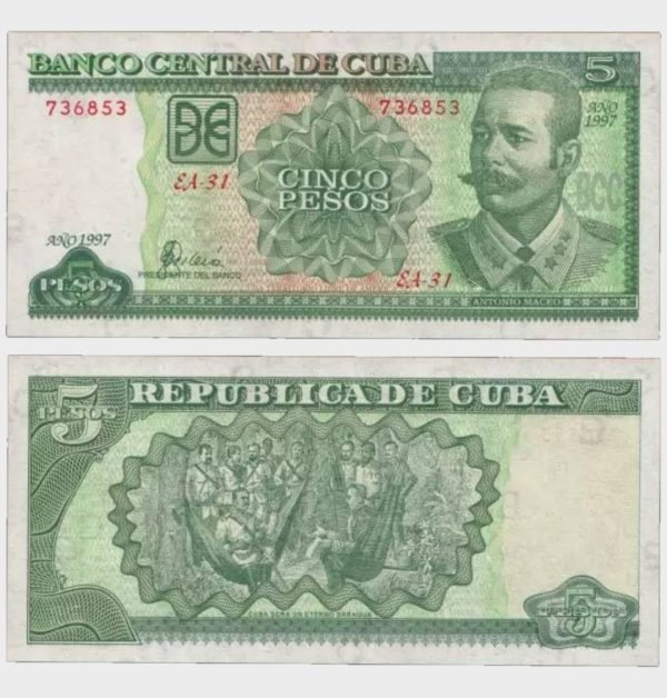 1997 - 5 Pesos