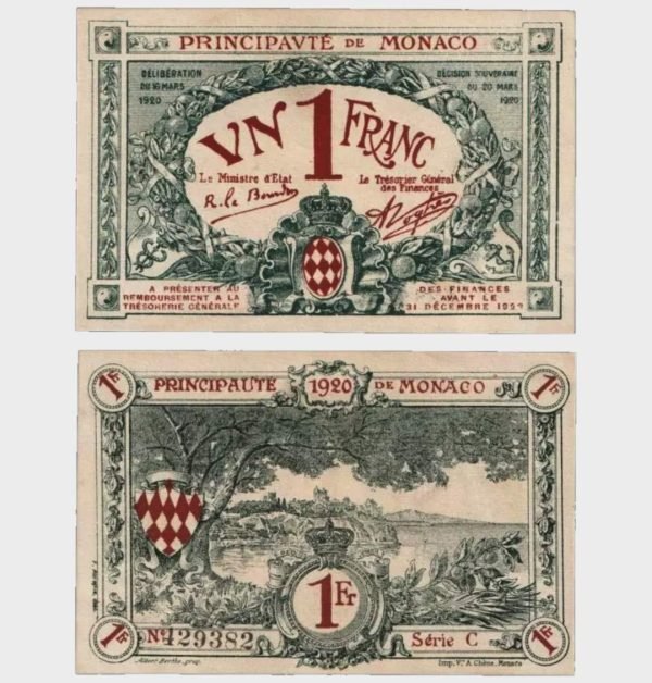1920 - 1 Franc