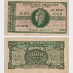 1945 - 1000 Francs - COUNTERFEIT